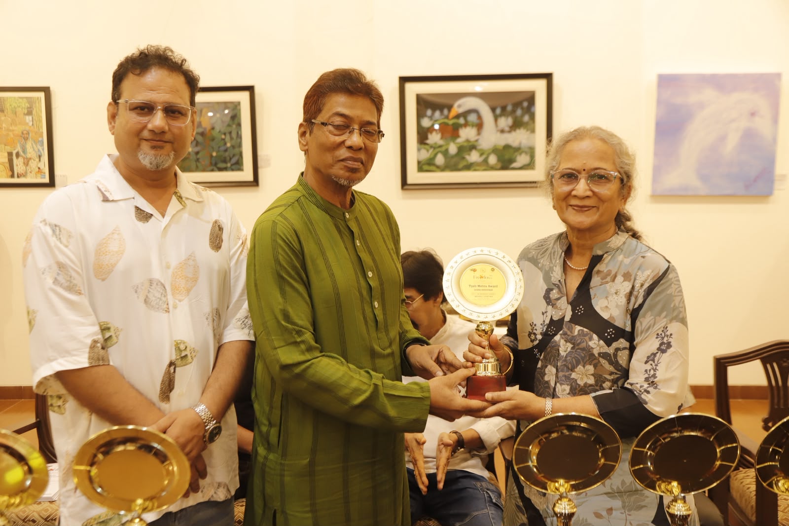 Honoured with Tyeb Mehta Award at Freedom Season 3